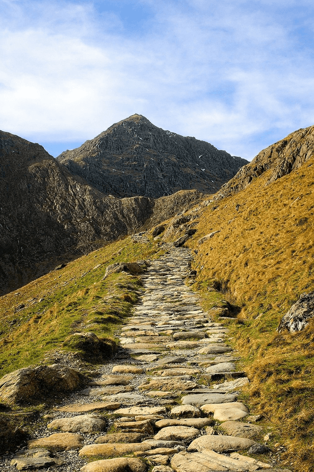 The Way to Snowdon, Miner&#039;s Track, Yr Wyddfa, Wales by Sam Davis - Photographic Print 
