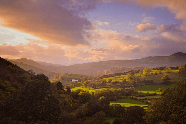 Vale of Llangollen, Wales by Sam Davis - Photographic Print   (1)