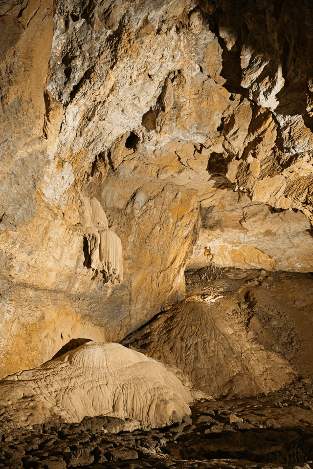 Cueva Vallina Top Entrance Chamber, Arredondo by Sam Davis Photographer