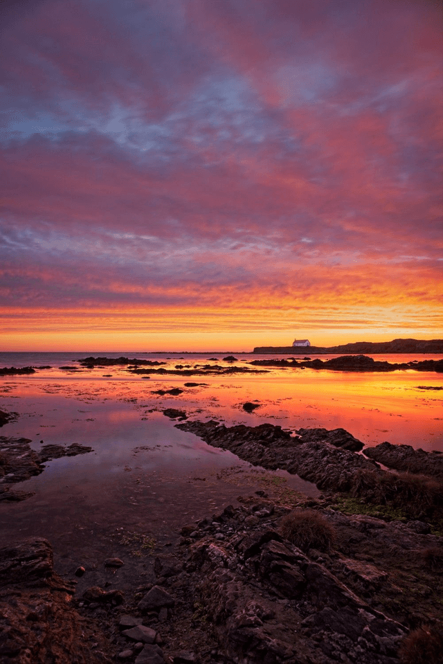 Porth Cwyfan, Anglesey, Wales by Sam Davis - Photographic Print (2)