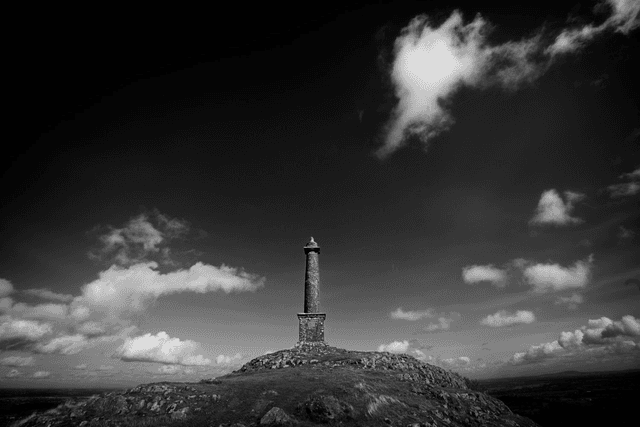 Rodney&#039;s Pillar, Powys, Wales by Sam Davis - Photographic Print