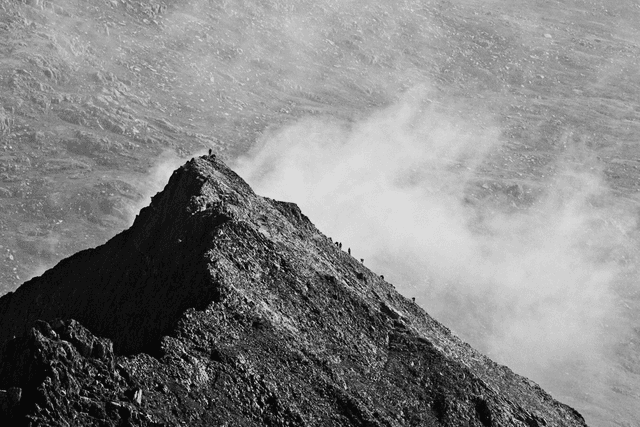 Crib Goch (Black &amp; White), Eryri (Snowdonia), Wales by Sam Davis - Photographic Print