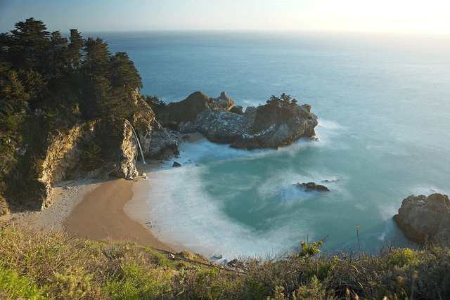 McWay Falls, Pacific Coast, California by Sam Davis - Photographic Print