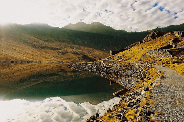 The Miners Track, Yr Wyddfa (Snowdon), Wales by Sam Davis - Photographic Print